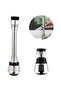 Two-piece kitchen faucet extension rod with 360° rotating shower head
