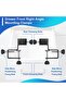 2-Piece Drawer Front Panel Mounting Clips - Cabinet Installation Hardware Tools for Home Woodworking - 2