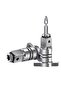 Cordless square drive wrench, electric brushless impact wrench tool, dual-purpose T-axis, 3 pieces - 3