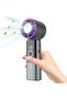Foldable Rechargeable Handheld Fan - Ultra-Quiet for Personal Cooling - Suitable for Indoor, Outdoor, and Travel - 1 Piece (Grey) - 4