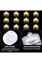 12pc Waterproof Mini LED Underwater Floating Tea Lights for Pond Party - 5