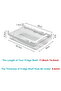 Large capacity egg storage tray, refrigerator organizer, transparent egg storage drawer - 2