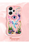 Redmi Note 13 Pro Plus+ 5g Compatible Colorful Psychedelic Eye Mushroom Drawing Flat Print Case