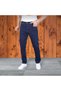 Men's Regular Fit Zippered Lycra Jeans with Tubular Legs - 3