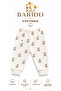 3-Piece 100% Cotton Baby Pants Set - Newborn Girls and Boys Printed Soft Bottom Sweatpants 0-12 Months - 4