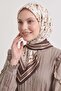 وشاح نايدا منقوش 8039 - بني إكرو - 2