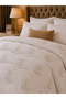 Single Person 100% Merino Wool Filled Quilt Warm and Breathable Filled Quilt - 4