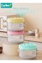 6 PCS Baby Food Containers, Reusable Infant Food Storage Jars, Small Snack Container with Lids for Infant & Babies, Microwave Dishwasher Friendly - 5