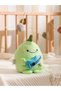 Rmz Gi̇yi̇m Farkiyla Baby Dino Embroidered Baby Plush Throw Pillow 21 cm - 2