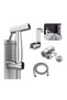 Three-way Kitchen sink faucet diverter - zinc alloy diverter valve Conn - faucet adapter (zinc alloy version) for toilets - 3