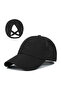 Women's baseball cap, lightweight and adjustable, unisex sun hat with UV protection - black - 5