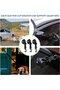 Multifunctional Reusable Suction Cup Hooks with Carabiners, 10kg Heavy-Duty Drill-Free Hanging Hooks for Awning Camping (4 Pack) - 3