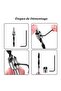 7-Piece Set of 5-flute countersunk high-speed steel drill bits - wood milling cutters - wood drill bits for beveling wood - sizes 3-10 mm - 3