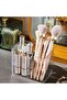 2-Pack Transparent Q-Tips & Cotton Swab Holder Organizer with Lid for Bathroom - 3
