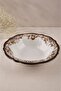 Porcelain Velour Brown Fulya Bowl 26cm Single - 3