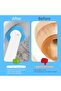 Disposable Toilet Brush Replacement Pack-Wall-Mounted 360 Cleaning Head with Handle-18 Refills - 4