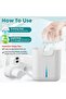 Automatic Soap Dispenser (17 oz / 500 ml Large Capacity Foam Dispenser, 4 Settings, Rechargeable, Wall or Countertop) - 5