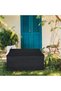 Three-seater garden bench cover - 420D Oxford cloth, tear-resistant, UV-resistant, garden sofa cover, 163x66x89 cm