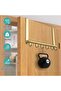 Door Hook with 6 Movable Hooks - Gold - 3