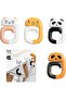 Suitable for Foldable Damage-Free Hanging Hooks Set of 4 Key Plastic Anti-Slip Block S-Hooks