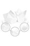 200-Pack White Tulip Cupcake Liners, Muffin Baking Cups for Weddings, Birthdays & Christmas - 5