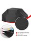 Barbecue grill cover, gas grill cover, waterproof, weatherproof, fade-resistant, UV resistant, suitable for most barbecue grills, black - 140*66*106Cm - 2