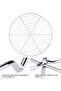 This 32.5cm reusable round wire grill is suitable for grilling, roasting meat, outdoor camping, picnics, and more. - 4
