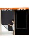 Portable Blackout Window Blind Fabric with 7 Suction Cups, Sun Shade Thermal Curtain, No Drilling (60x93cm, Black) - 3