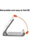 This 5-piece bathroom coat rack set includes a folding hook, a wall-mounted towel hook, a coat hook, and a solid aluminum folding hook. - 4