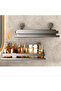 Suction cup bathroom shelf - wall-mounted shower storage rack, home organization, space-saving design, 50CM - 3