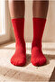 Unisex K&B Embroidered Socks Red - 2