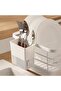 2-Pack Wall-Mounted Dish Racks, Space-Saving Over-Sink Utensil Holder for Cutlery & Cups - 5