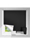 Blackout Curtains, 150x100 cm, Velcro fabric, no drilling required, sun protection - Black