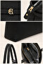 Women's Shoulder Bag with Scarf Detail, Medium Size, Multi-Compartment, Daily Stylish Handbag Elt0408 - 5