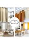 Curtain rings, 50-pack, canvas rings, 42mm inner diameter, low noise, silver, 7cm, round, fabrics, shower curtains - 4