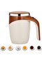 400ml Fully Automatic Stainless Steel Mixing Cup - Coffee Color