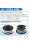 6 Replacement Spools for Parkside PRTA 20-Li C3 Cordless Lawn Mower – ABS Material – 1.65mm Wire Diameter – 8.3m Length – IAN351753 - 4