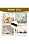 Suitable for 2 Pieces Silicone Drainage Mat Drip Tray Heat-Resistant Non-Slip Kitchen Cup Glass Bowl Organizer - 4