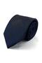 Navy Blue Green Brown Motif Pattern Classic Tie with Handkerchief Kk13965 - 4