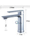 Luxury Chrome Fixed Open-Close Short Sink Faucet – Water-Saving, Durable, Modern Design - 2