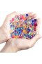 Water Gel Beads, 1Pack 7-8mm 25000 Pieces Gel Water Blaster Balls Refill for Vases Filler for Wedding Home Decor - 6