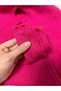 Airi Women's Fuchsia Camisole Snap Fastener Body Blouse Lycra Cotton Fit Cut Low-Cut Sleeveless Bodysuit - 4