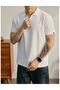 Men's Cotton Open Collar Commuter Short Sleeve Polo Shirt - 2