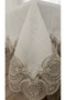 Gardenia Linen Carefree French Guipure Tablecloths-100X100...160X280 - 2