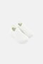 Toddlers Girl Slip On School Shoes, White - 4