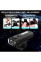 USB Rechargeable Waterproof Bicycle Light Set, 4 Lighting Modes Super Bright Front & Rear Lights for Night Riding - 6