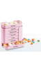 Storage box, 28-compartment drawer-style organizer, food-grade plastic, suitable for home and travel, with lid, pink. - 7
