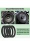 8-Piece Car Speaker Foam Ring-High-Resilience Bass Blocking Kit-Self-Adhesive Baffle 6-7 Inch - 5