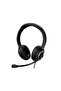 Computer headset, 3.5mm jack, suitable for online courses, with noise cancellation function, portable professional voice headset. - 5