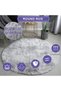Fluffy rug, washable rug for living room, small rug, mattress, bedroom, high-pile rug, children's room, 60 cm/24 inches) - 3